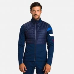 Rossignol Jackets Men's Poursuite Warm Nordic Ski Jacket BLUE