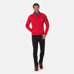 Rossignol Jackets Men's Poursuite Nordic Ski Jacket RED