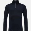 Rossignol T-Shirt & Tops Men's Classique 1/2 Zip Layer BLACK
