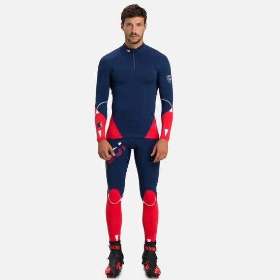 Rossignol T-Shirt & Tops Men's Infini Compression Race Top BLUE