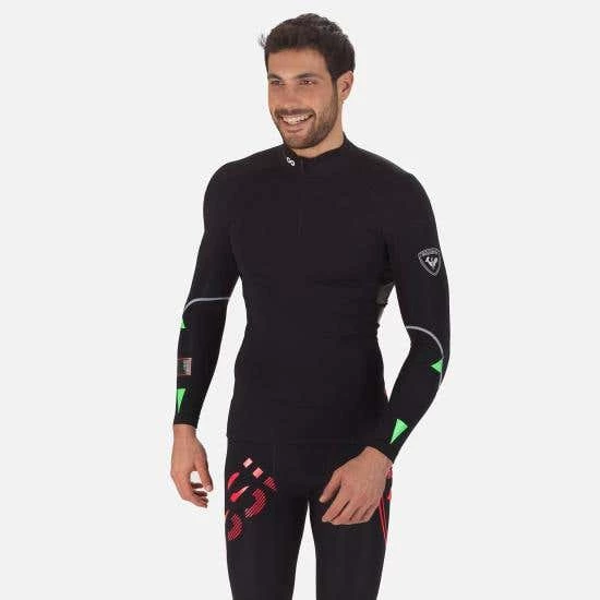 Rossignol T-Shirt & Tops Men's Infini Compression Race Top RED - Image 2