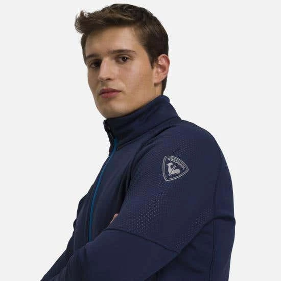 Rossignol T-Shirt & Tops Men's Classique Clim Layer BLUE - Image 3