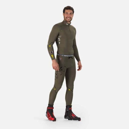 Rossignol Pants Men's Infini Compression Race Tights GREEN
