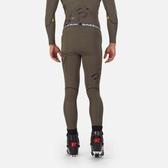 Rossignol Pants Men's Infini Compression Race Tights GREEN - Image 3