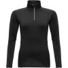 Rossignol T-Shirt & Tops Women's Classique 1/2 Zip Layer BLACK
