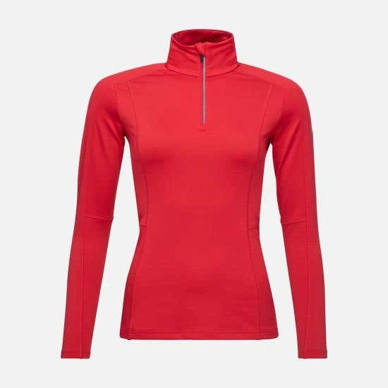 Rossignol T-Shirt & Tops Women's Classique 1/2 Zip Layer RED