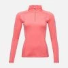 Rossignol T-Shirt & Tops Women's Classique 1/2 Zip Layer ORANGE