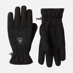 Rossignol Gloves & Mittens Men's XC SOFTSHELL Gloves BLACK